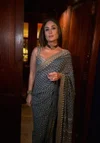 VK 4500 Chinnon Katdana And Real Mirror Work Saree
